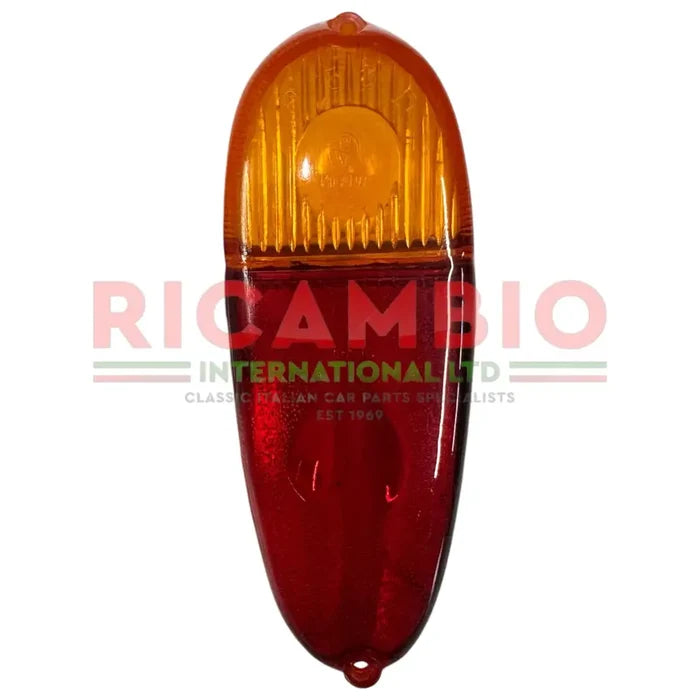 N/S Left Hand Rear Lamp Lens Cover - Classic Fiat 500 Nuova - Lights - Lamps and Lenses
