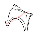 O/S Right Narrow Outer Front Wing Arch - Fiat 126 - Body Parts