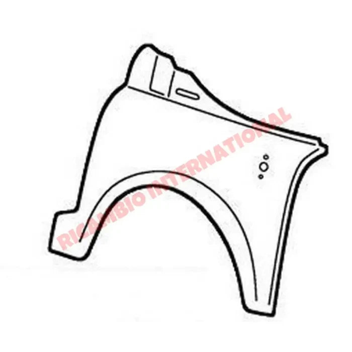 O/S Right Narrow Outer Front Wing Arch - Fiat 126 - Body Parts