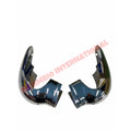 Pair of Chrome Front Bumper Overiders - Autobianchi Bianchina Cabrio all models - Exterior Trim
