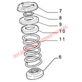 Pair of Front Coil Springs (2) - Classic Fiat Panda - Suspension and Related Parts