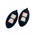 Pair of Front Lamp External Rubber Seal - Autobianchi Bianchina - Lights - Lamps and Lenses