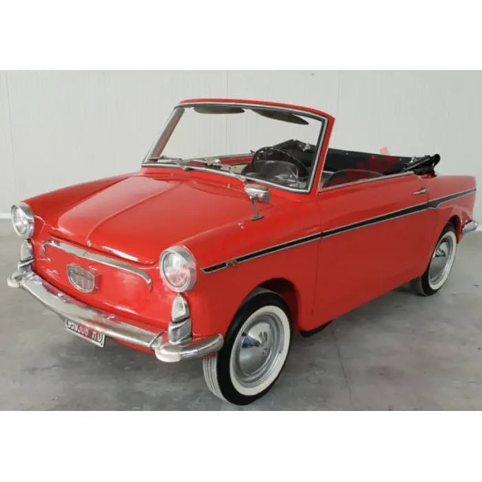 Pair of Front Lamp External Rubber Seal - Autobianchi Bianchina - Lights - Lamps and Lenses