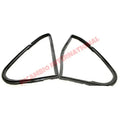 Pair of Front Quarter Light Rubber Seals (Left & Right) - Fiat 600 - Fiat/Seat 600 Parts
