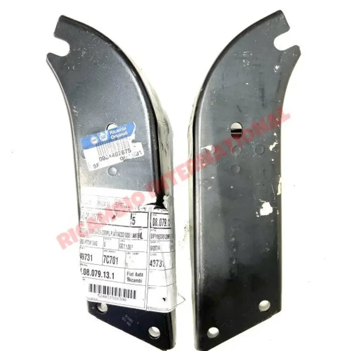 Pair of Front Tie Bar Support Brackets - Classic Fiat Panda - Suspension and Related Parts