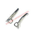 Pair of Left & Right Outer Chrome Door Handles - Lancia Fulvia - Lancia Fulvia