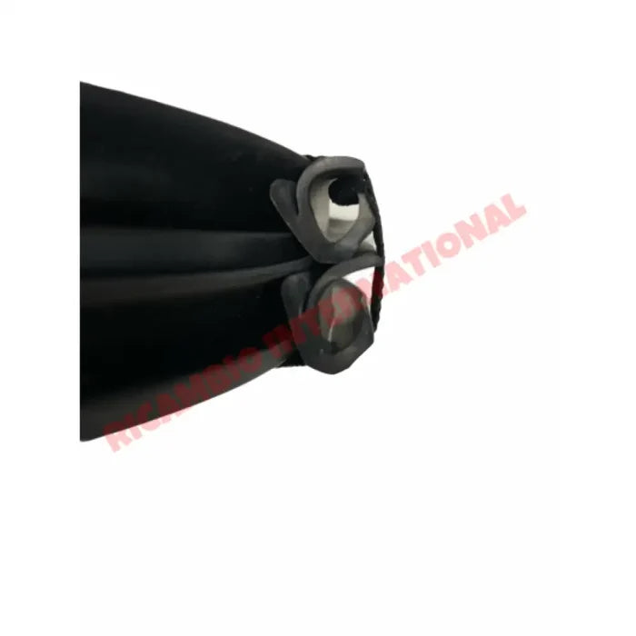 Pair of Lower Around Door Rubber Seal - Autobianchi Bianchina Transformabile - Window - Seals and Trim