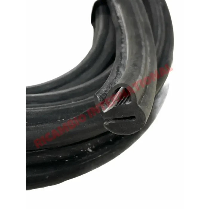 Pair of Lower Door Opening Rubber Seal - Autobianchi Bianchina Transformabile - Window - Seals and Trim