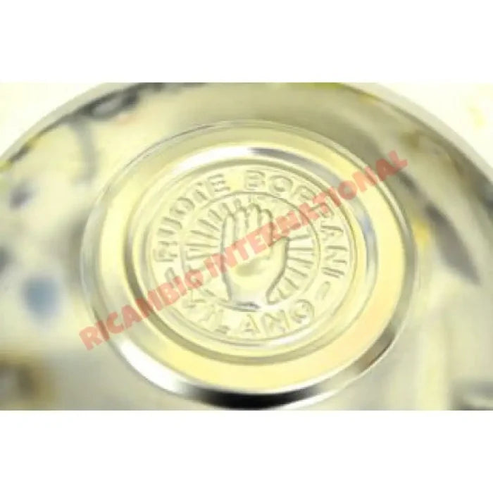 Polished Chrome Borrani Hub Cap - Classic Fiat 500 - Chrome - Aluminium & Exterior Trim Parts