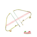 Quarter Light Frame Assembly Kit - Classic Fiat 500 - Window Seals & Associated Parts