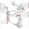 Radiator Expansion Tank - Classic Fiat Panda - Heating and Cooling