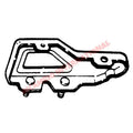 Rear Bumper Bracket - Classic Fiat Panda - Classic Fiat Panda (1981 to 2002)