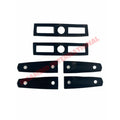 Rear Engine Lid Hinge Rubber Seal Kit (6 piece) - Fiat 850 Spider - Fiat 850 Window - Seals & Trim