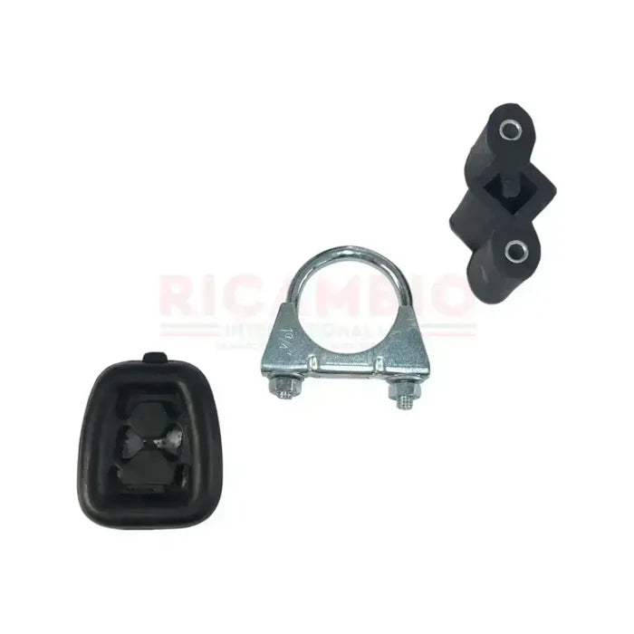 Rear Exhaust Silencer - Classic Fiat Panda - ADD MOUNTS & CLAMP - Exhaust