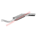 Rear Exhaust TWIN Pipe - Fiat 127 - 127 & 128
