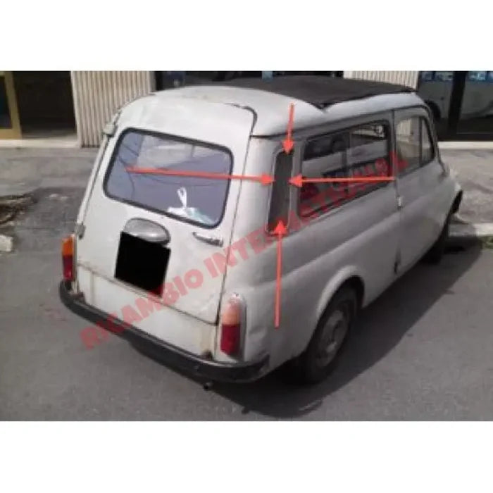 Rear Grille Vents - Classic Fiat 500 - Classic Fiat 500 Parts & Spares
