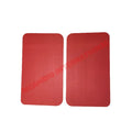 Red Inner Door Panel Set - Classic Fiat 500 F - Classic Fiat 500 Parts & Spares