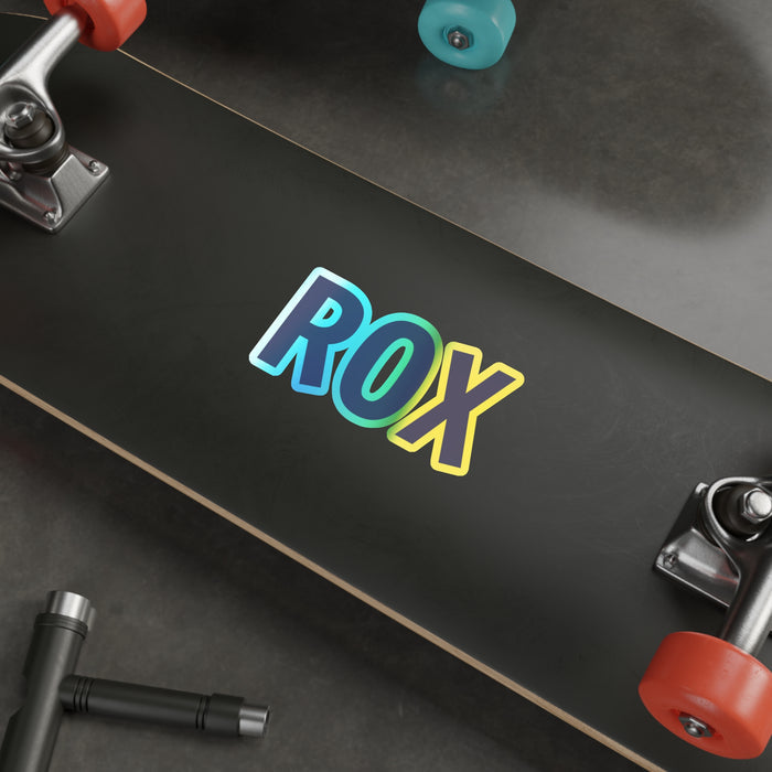 ROX Holographic Die-Cut Stickers