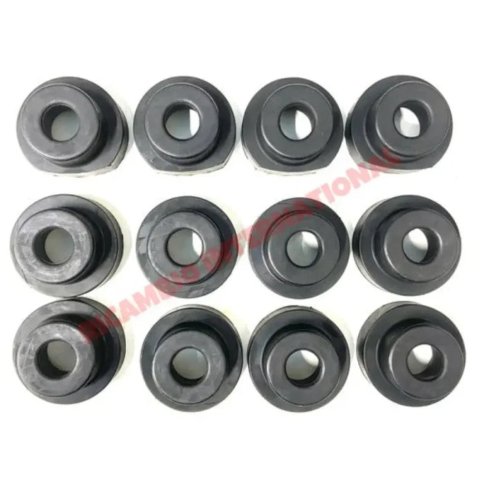 Rubber Chassis Mount Bushes (TWELVE Piece) - Lancia Flavia - Lancia Flavia
