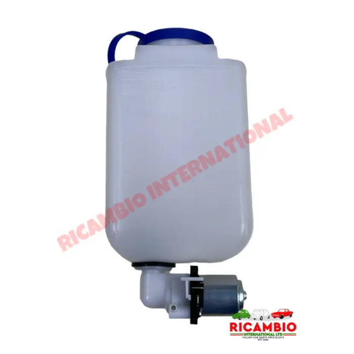 Screen Washer Reservoir & Motor Kit (1 litre) - Fiat Lancia,Alfa Romeo,Autobianchi many models - Lancia Y10