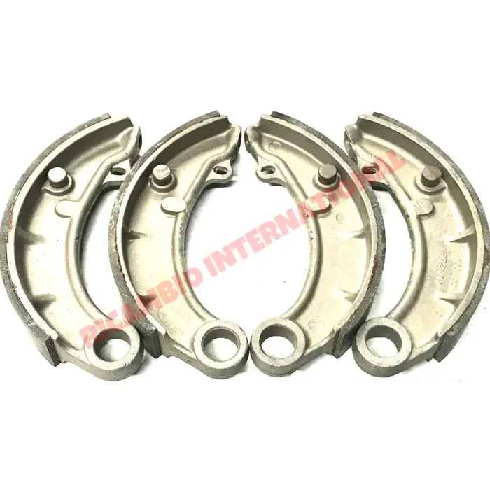Set Aluminium Front Brake Shoes (4) - Fiat 600 Series 1 - Brake Parts and Components