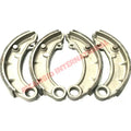 Set Aluminium Front Brake Shoes (4) - Fiat 600 Series 1 - Brake Parts and Components