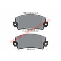 Set of Rear Brake Pads - Fiat 130 - Brake Parts and Components