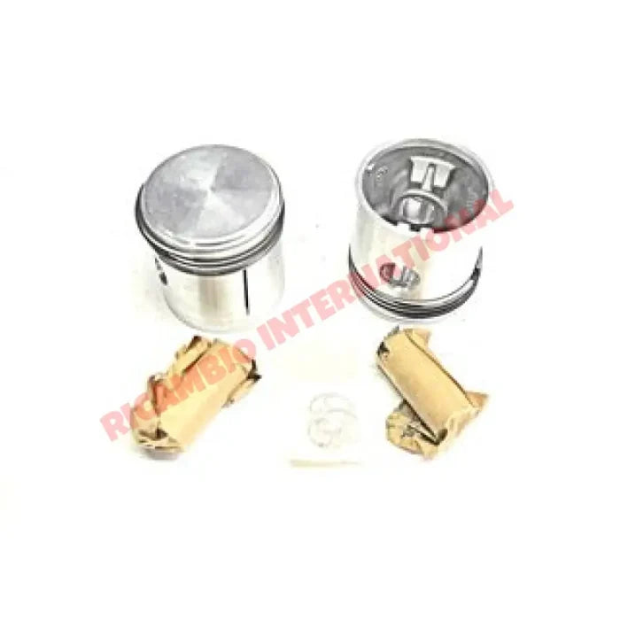Set of Two Piston & Rings (OVERSIZED/70mm) - Classic Fiat 500 - Mechanical and Engine Parts