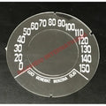 FLAT Speedo Front Speedometer Glass (KM/H) - Classic Fiat 500 - Classic Fiat 500 Parts & Spares