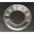CONVEX Speedo Front Speedometer Glass (MPH) - Classic Fiat 500 - Interior Parts and Trim