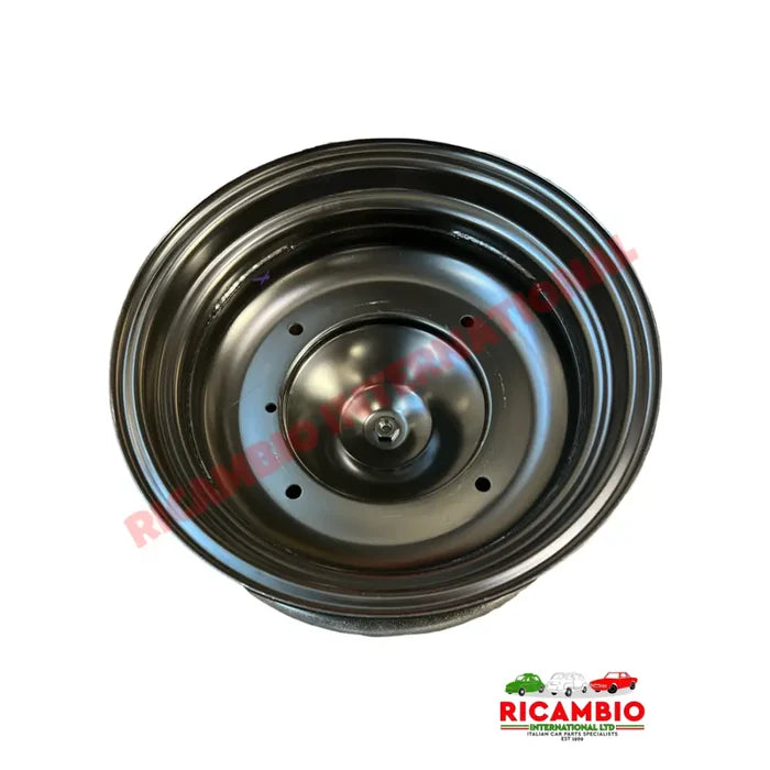 Steel Road Wheel - Classic Fiat 500 N/D Autobianchi Bianchina - Wheels and Alloys