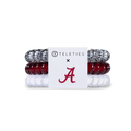 Set of hair ties with a 'A' logo on a white background