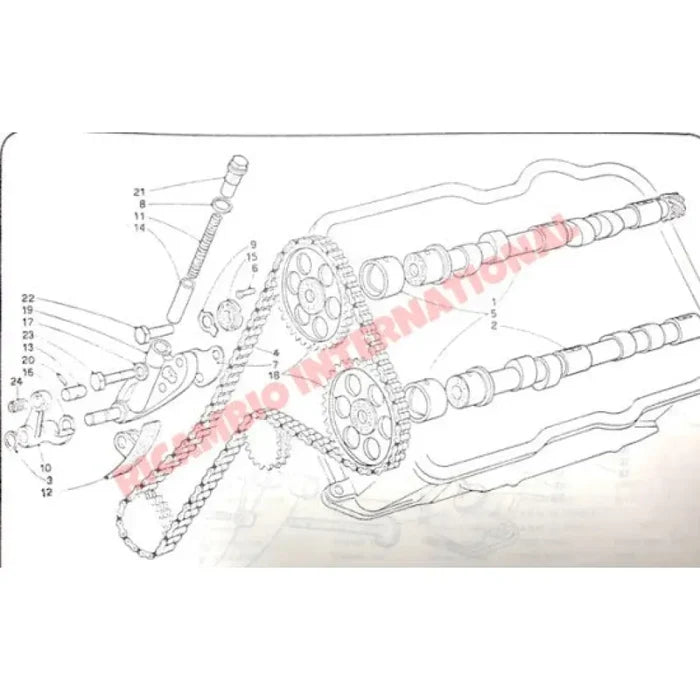 Timing Chain & Shoe Kit - Lancia Fulvia - Lancia Fulvia