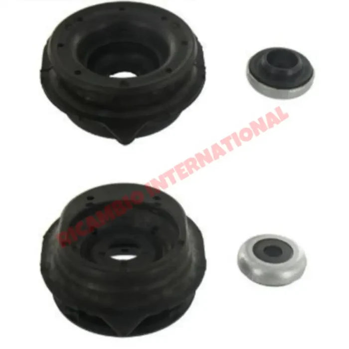 Top Front Shock Strut Mount Kit (2) - New Fiat 500 - Steering - Shaft & Suspension