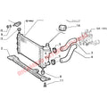 Top Radiator Hose - Fiat Bravo,Brava Marea