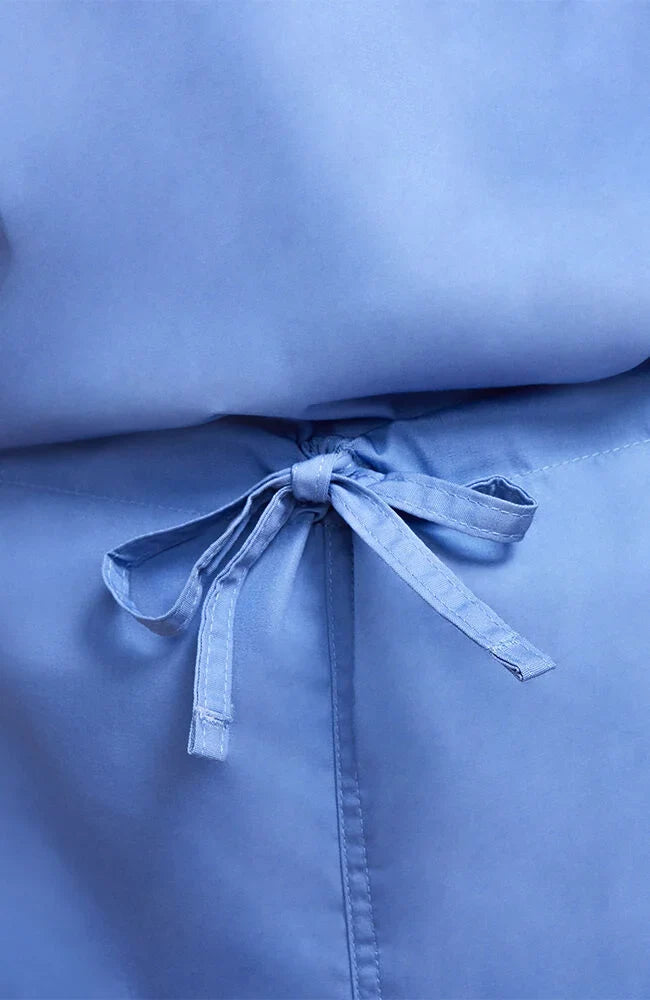 Unisex Scrub Set: V-Neck Top & Drawstring Pant