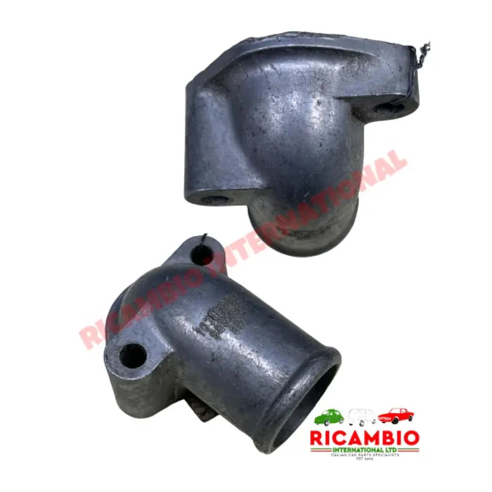 Water Flange & Gasket - Fiat 1100 A,B (103) - Heating & Cooling