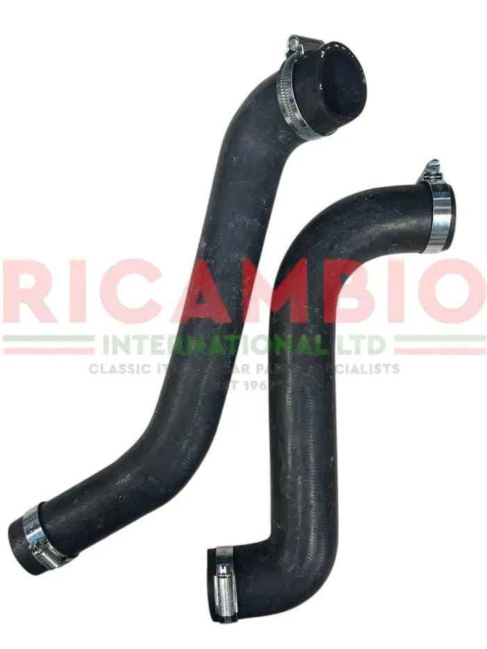 Water Hose Kit (2 piece) & Stainless Steel Hose Clips - Fiat 130 - Heating & Cooling