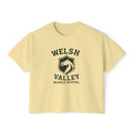 Welsh Valley ADULT Womens Boxy T-Shirt