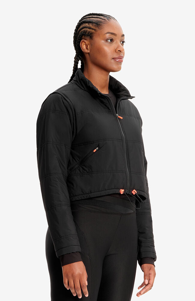 Women's Convertible Cropped Puffer Jacket