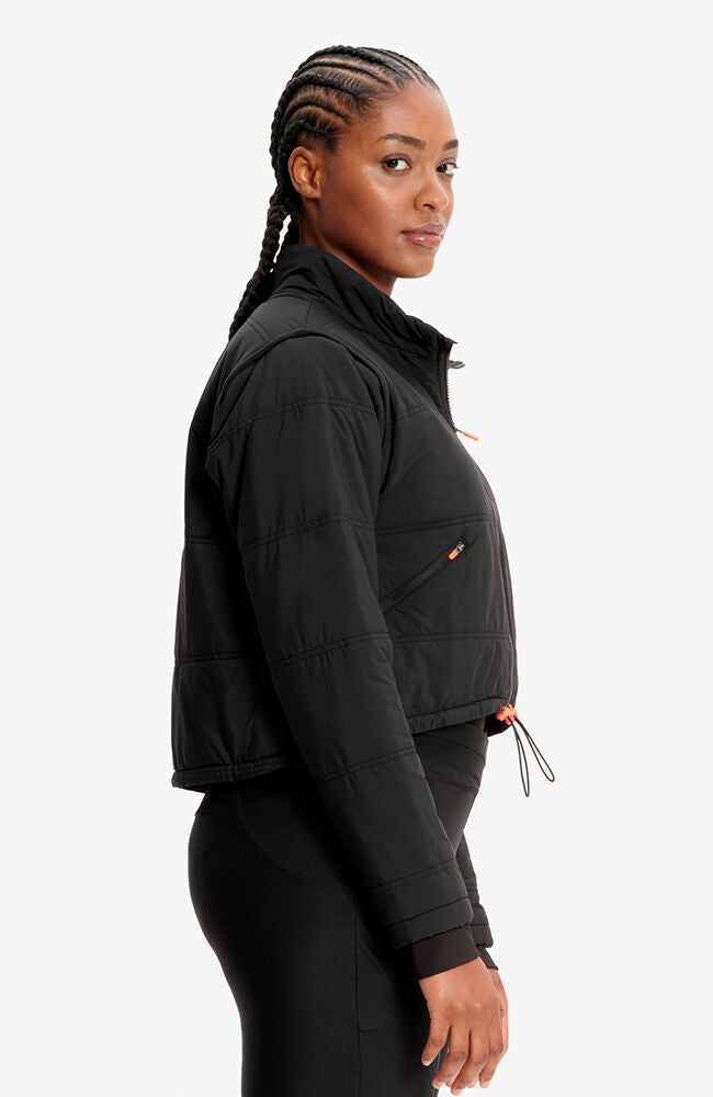 Women's Convertible Cropped Puffer Jacket