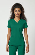 Women's Jasmine V-Neck Stretch Scrub Top