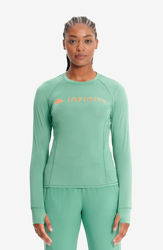 Women's Logo Performance Long Sleeve Underscrub