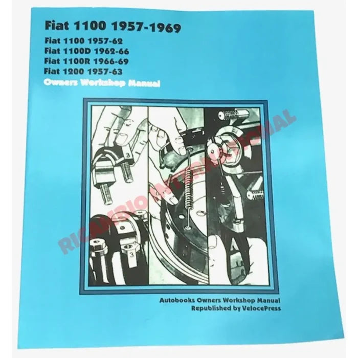 Workshop Manual - Fiat 1100,1200 - Books & Manuals
