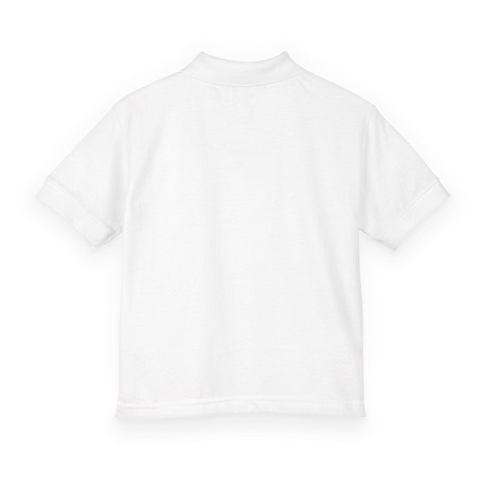 Youth Polo Shirt Embroidered Chest Logo