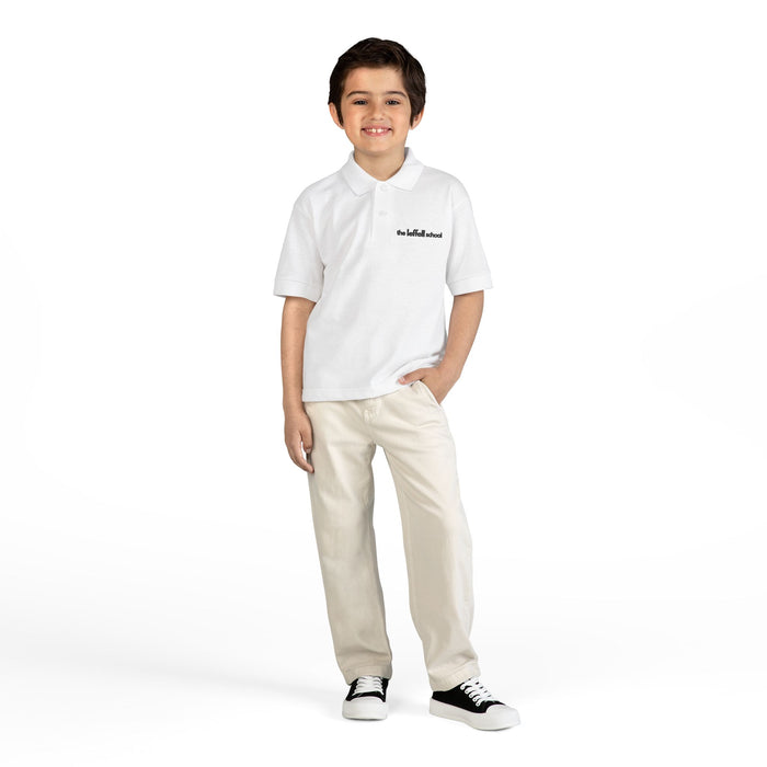 Youth Polo Shirt Embroidered Chest Logo