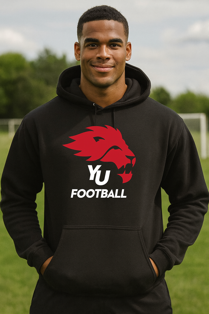 YU Lions Football Hoodie