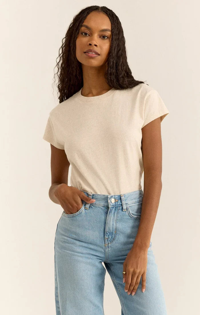 Light Oatmeal Heather / X-Small